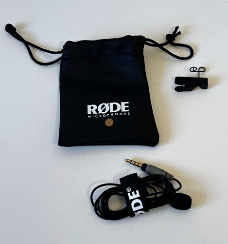 Røde lavalier unbenutzt - go,