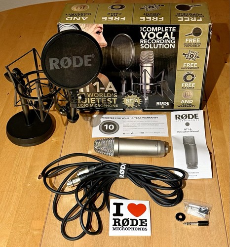 Rode nt1 vocal recording - nt1-a,