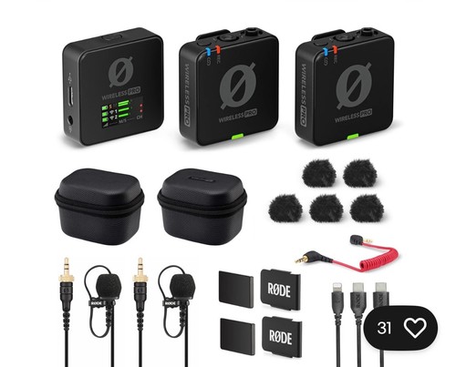 Rode wireless pro clip - wireless, clip-on