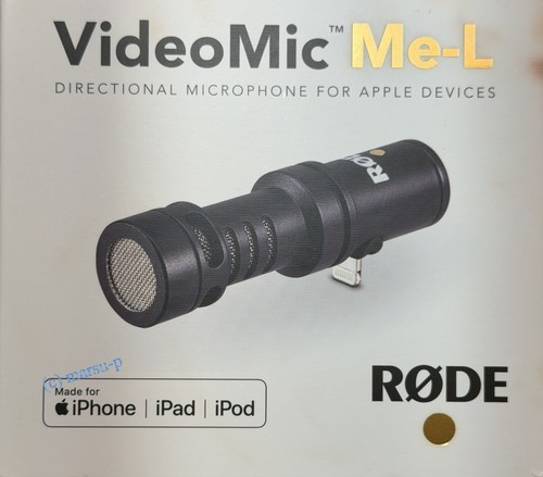 Rode røde videomic l - videomic, me-l